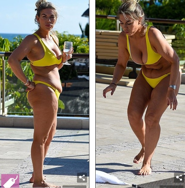 Frankie Essex vẫn tự tin diện bikini dù thân hình kém thon gọn - 11
Mặc dù đã giảm cân nhưng Frankie biết mình sẽ không bao giờ thuộc tuýp siêu thanh mảnh. Cô nói: Tôi không cảm thấy bị xúc phạm khi được gọi là người hình quả lê . Tôi yêu những đường cong của mình và luôn thoải mái với dáng người của mình. Kim Kardashian đã nỗ lực rất nhiều để khiến phụ nữ có đường cong cảm thấy tốt về bản thân họ. Cô ấy đã cho thấy bạn không cần phải như Kate Moss.