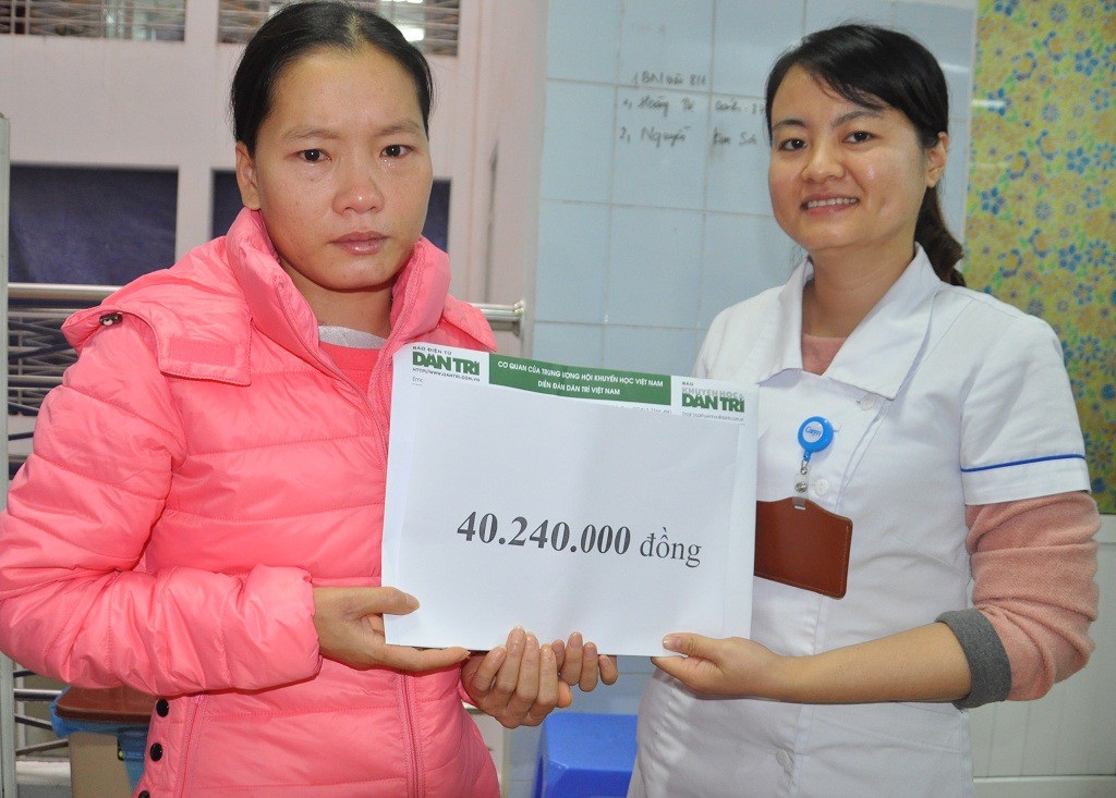 Hơn 40 triệu đồng đến với chị Lê Thị Xuân bị bệnh tim - Ảnh 2. Hơn 40 triệu đồng đến với chị Lê Thị Xuân bị bệnh tim - Ảnh 2.