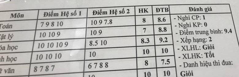 Không quan trọng điểm số, sao lại cứ khoe? - Ảnh 2. Không quan trọng điểm số, sao lại cứ khoe? - Ảnh 2.