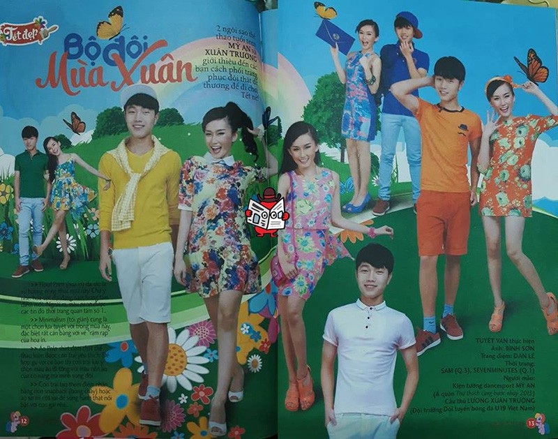 Fans phát hiện tuyển thủ Xuân Trường đã là hot boy, người mẫu từ thiếu niên - Ảnh 1. Fans phát hiện tuyển thủ Xuân Trường đã là hot boy, người mẫu từ thiếu niên - Ảnh 1.