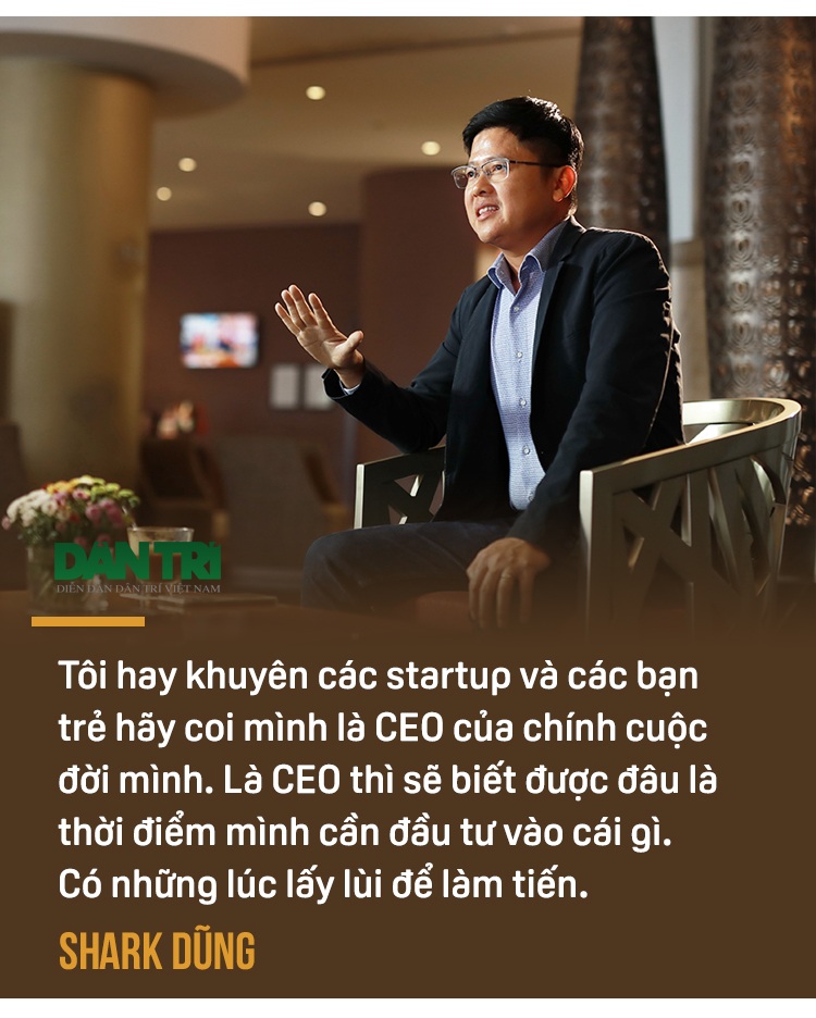 Shark Dũng: Mình có thể là con cá mập bị cá mập khác cắn, điều đấy không quan trọng! - 7 Shark Dũng: Mình có thể là con cá mập bị cá mập khác cắn, điều đấy không quan trọng! - 7