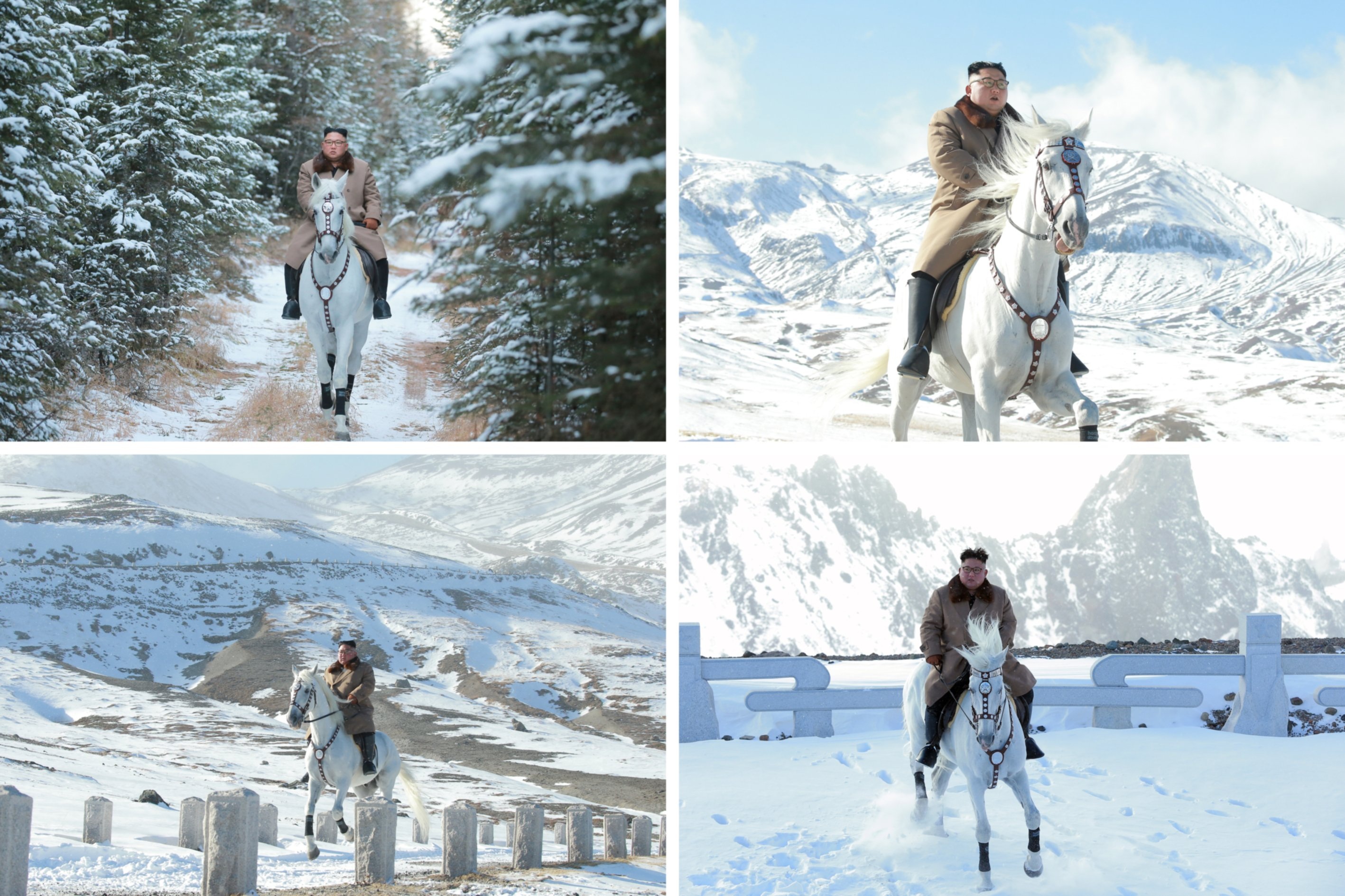 Thông điệp từ màn cưỡi ngựa trắng trên núi thiêng của ông Kim Jong-un