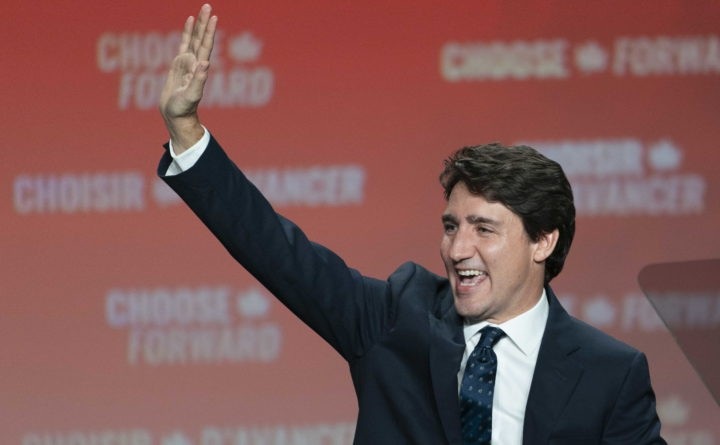 Thủ tướng Trudeau giành chiến thắng nhiệm kỳ thứ hai