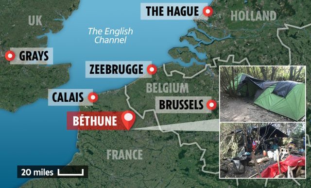 Cuộc sống  trong lều tạm của người Việt ở Pháp chờ sang Anh