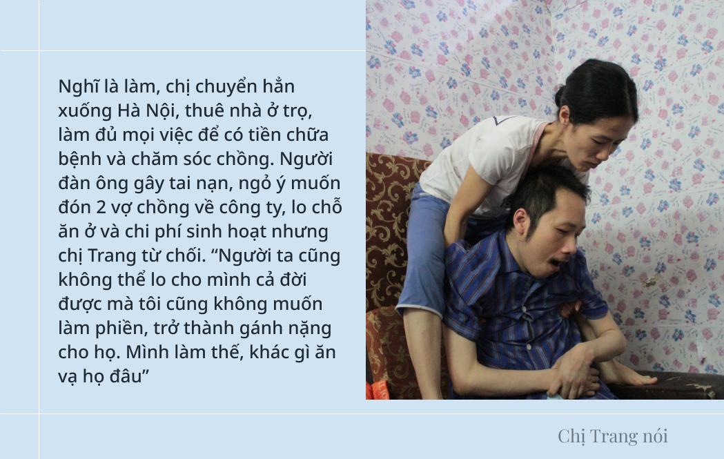 Người vợ 10 năm chăm chồng bại liệt và câu chuyện tình yêu khiến nhiều người rơi lệ - 3 Người vợ 10 năm chăm chồng bại liệt và câu chuyện tình yêu khiến nhiều người rơi lệ - 3