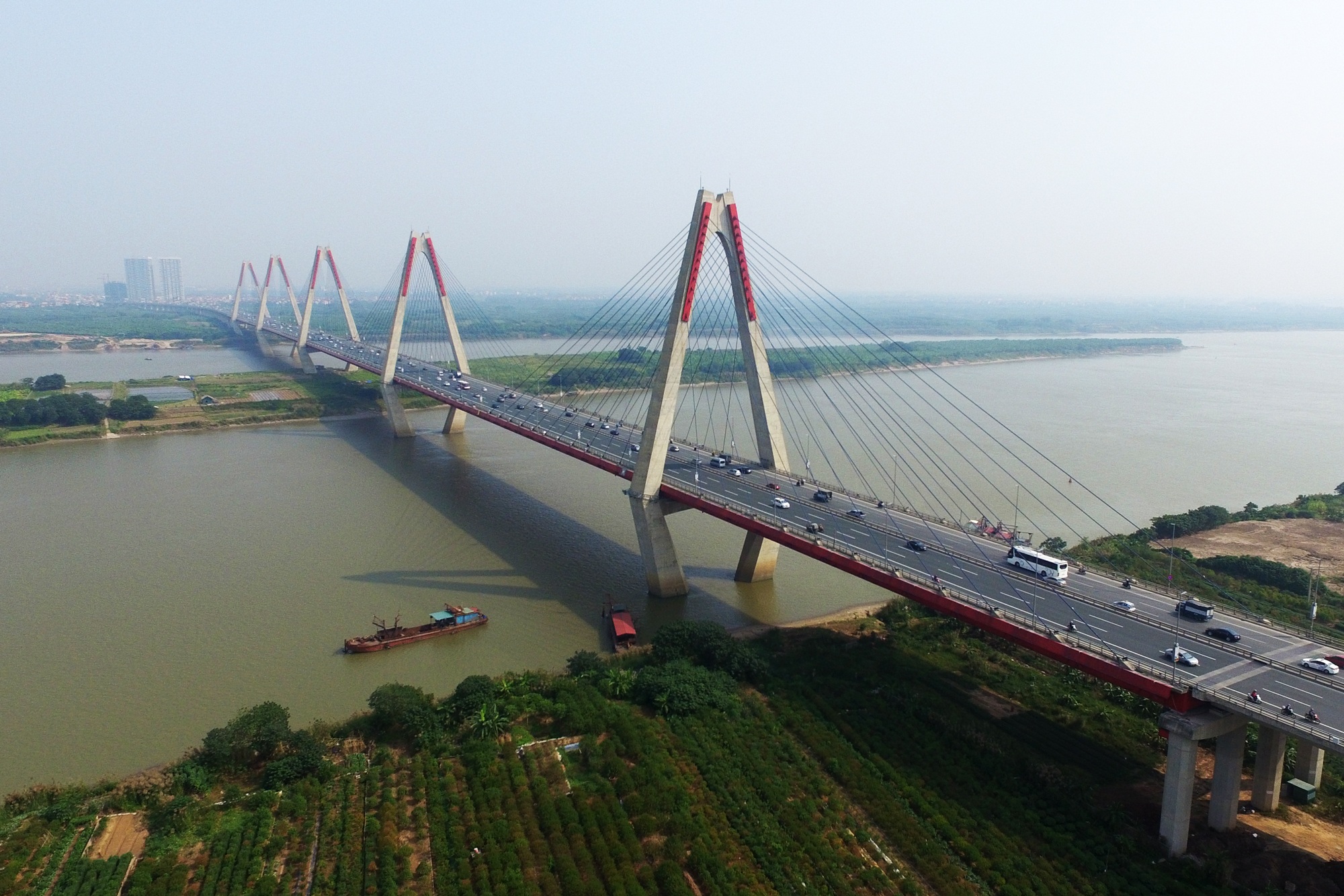 Toàn cảnh 6 cây cầu huyết mạch bắc qua sông Hồng - 18 Toàn cảnh 6 cây cầu huyết mạch bắc qua sông Hồng - 18