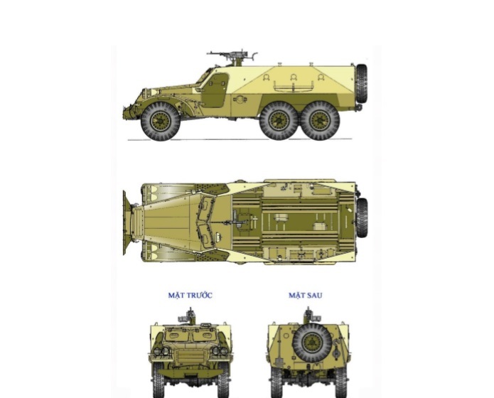 Độc đáo với giải pháp tiết kiệm hàng triệu USD từ việc cải hoán xe thiết giáp bánh lốp BTR-152 - 4