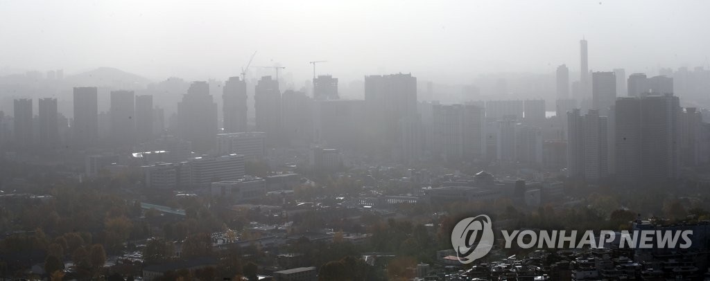 32% bụi siêu mịn tại Hàn Quốc xuất phát từ Trung Quốc