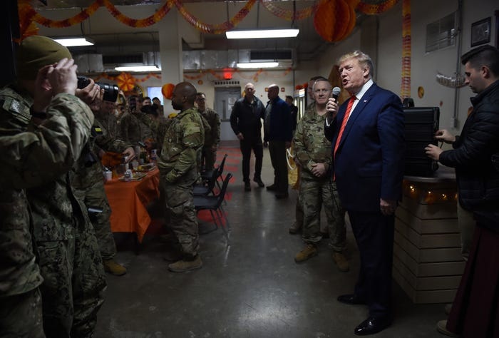 Chuyến đi tuyệt mật của Tổng thống Trump