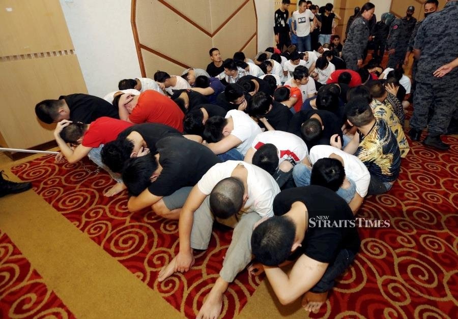 Malaysia bắt gần 1.000 người Trung Quốc trong 1 tháng