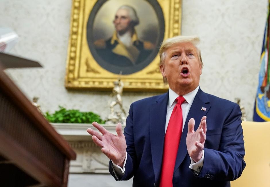 Ông Trump viết thư cáo buộc đảng Dân chủ "đảo chính"