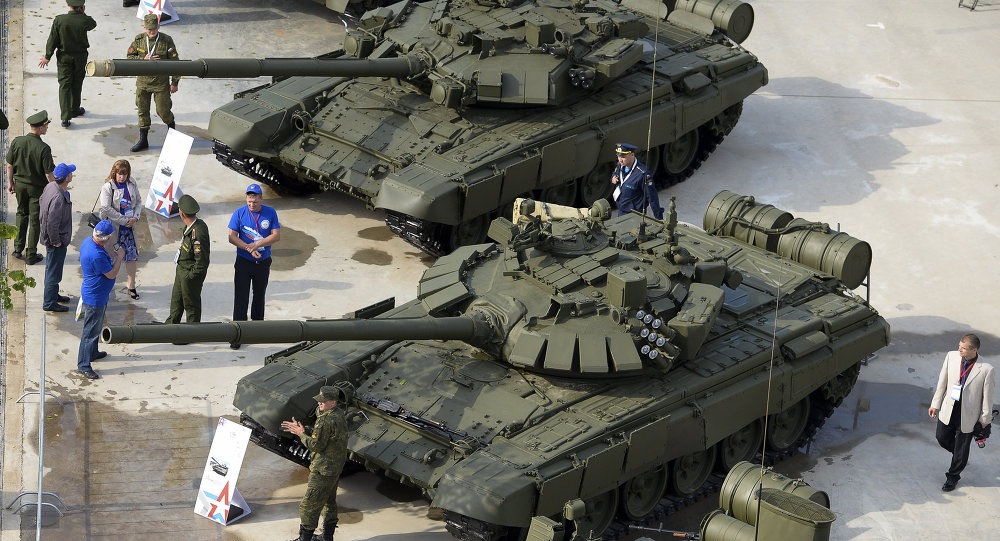 Choáng ngợp dàn khí tài quân sự "khủng" trong công viên Ái quốc của Nga