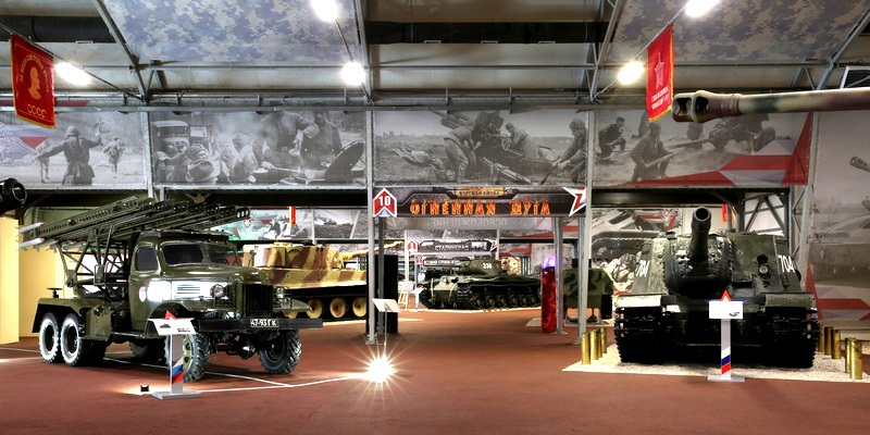 Choáng ngợp dàn khí tài quân sự "khủng" trong công viên Ái quốc của Nga