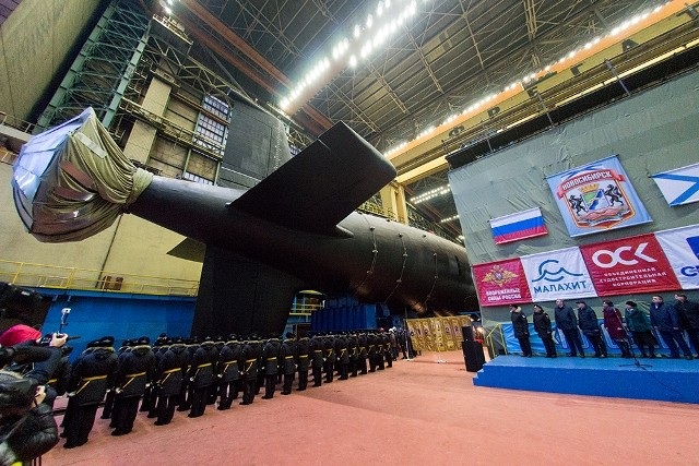 Nga "trình làng" siêu tàu ngầm hạt nhân