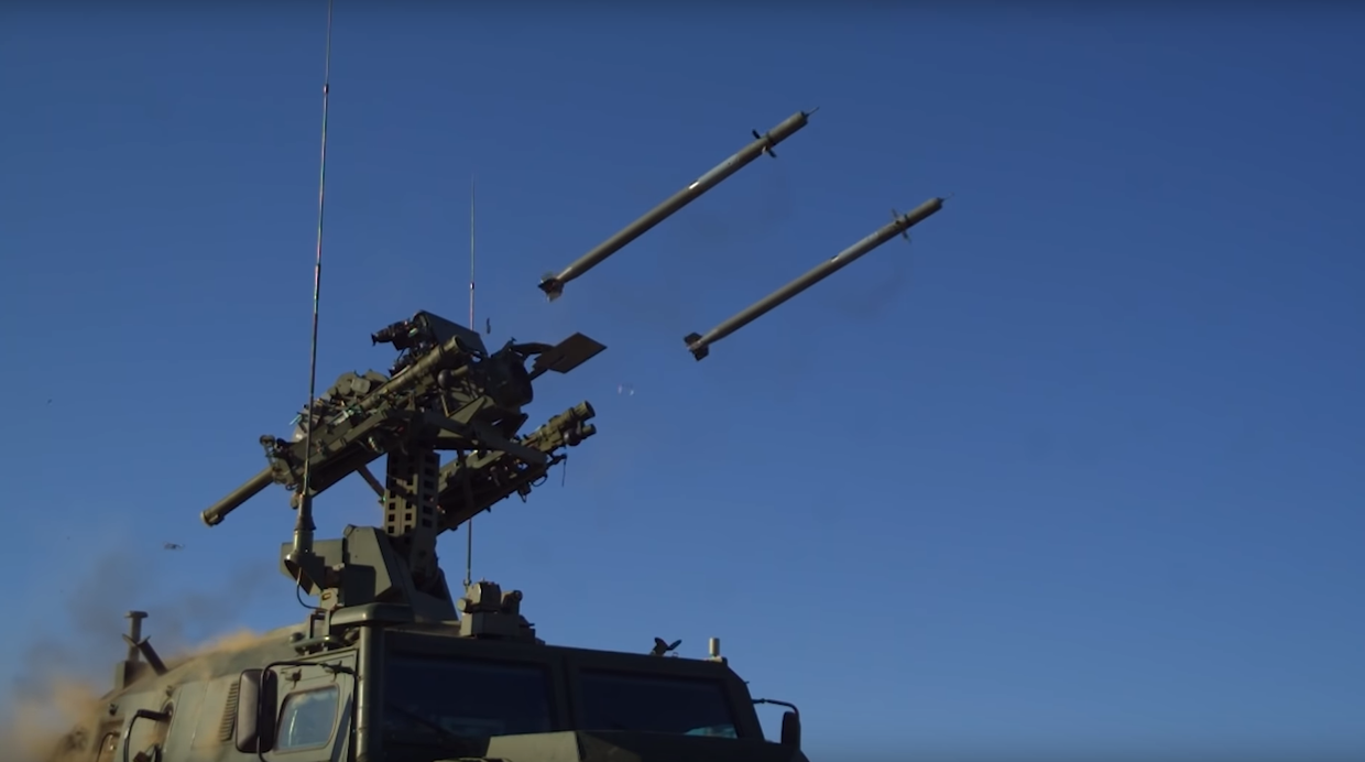 Video tên lửa phòng không Nga diệt gọn mục tiêu