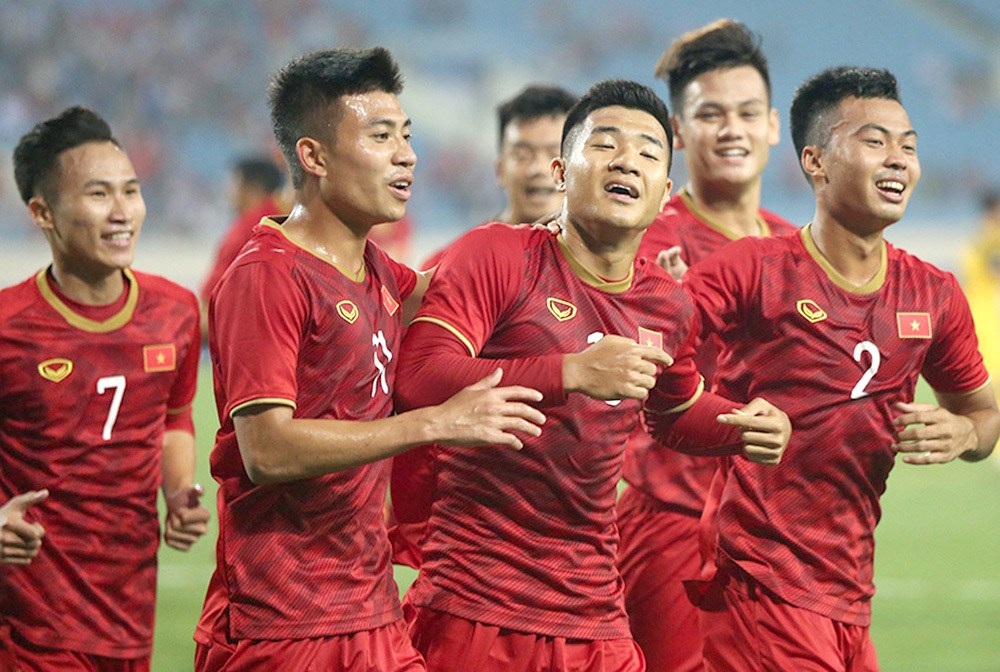 Chiều cao các đội U23 châu A 2022