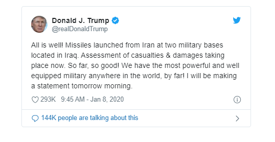 Iran cảnh báo chiến tranh toàn Trung Đông nếu Mỹ đáp trả