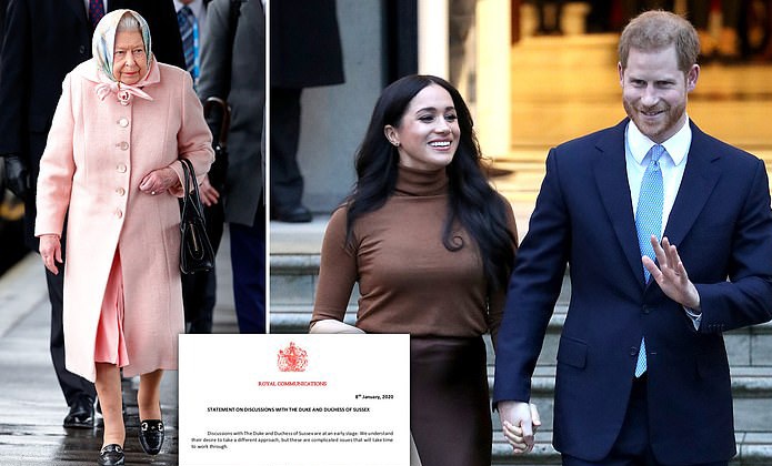 Hoàng gia Anh “bị sốc, tổn thương” vì vợ chồng Hoàng tử Harry đột ngột rút lui