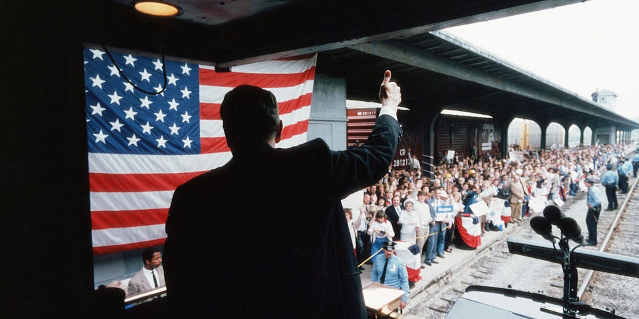 Đoàn tàu bọc thép từng góp phần giúp các tổng thống Mỹ tái đắc cử