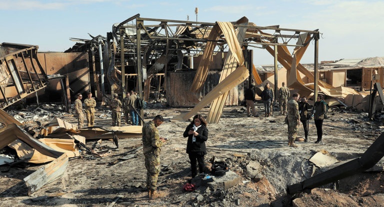 Nhiều binh sĩ Mỹ bị chấn động não sau vụ tấn công tên lửa của Iran