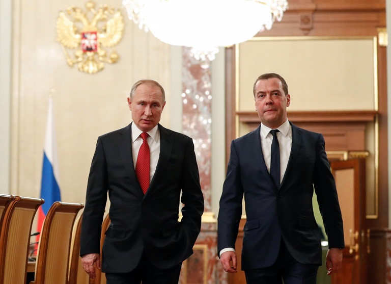 Tổng thống Putin đề cử ông Medvedev làm Phó chủ tịch Hội đồng An ninh