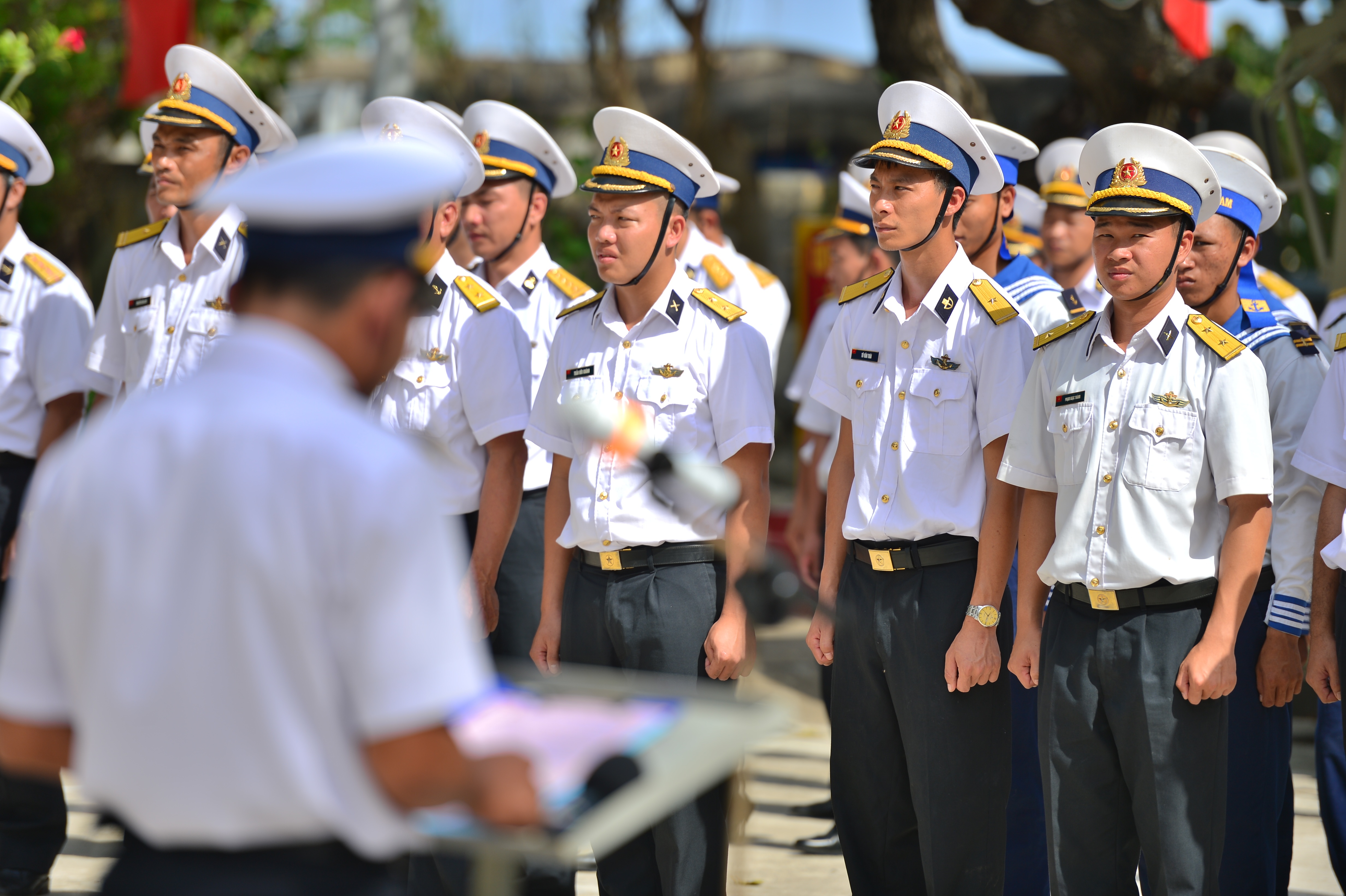 Thiêng liêng lễ chào cờ đầu năm mới tại Trường Sa - 6 Thiêng liêng lễ chào cờ đầu năm mới tại Trường Sa - 6