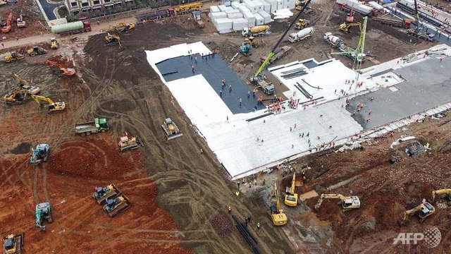 Trung Quốc dùng phong thủy đặt tên cho bệnh viện dã chiến chống virus corona