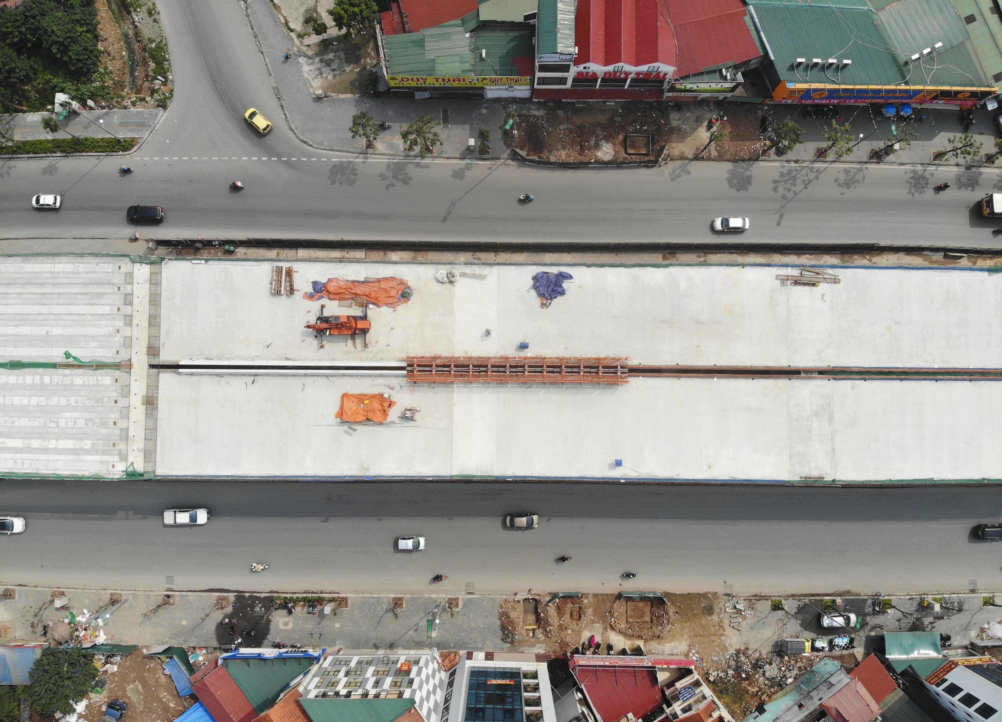 Hà Nội: Toàn cảnh đường vành đai 3 trên cao sau gần 2 năm thi công - 14 Hà Nội: Toàn cảnh đường vành đai 3 trên cao sau gần 2 năm thi công - 14