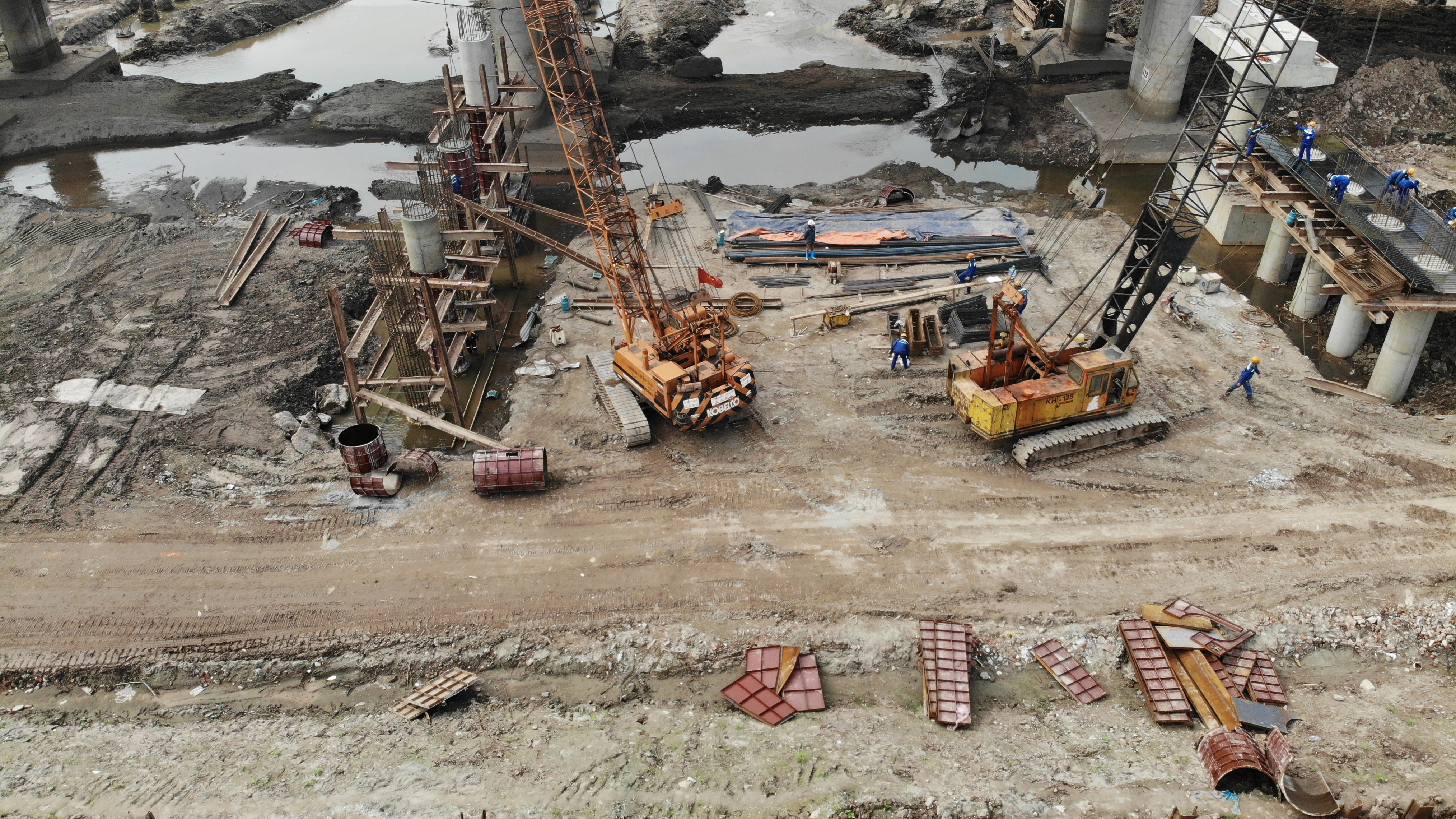 Toàn cảnh dự án đường vành đai 3 dưới thấp qua hồ Linh Đàm - 10