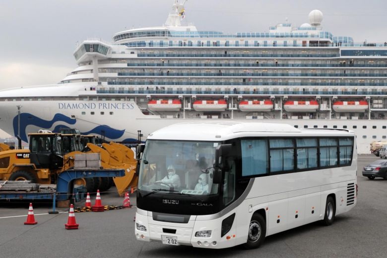 Vì sao vợ chồng Mỹ từ chối rời khỏi du thuyền bị cách ly tại Nhật?