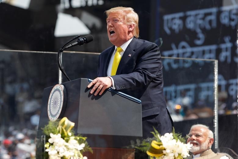 Tổng thống Trump được đón tiếp long trọng tại Ấn Độ - 5