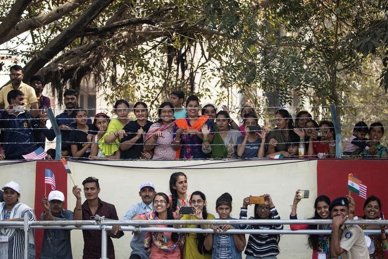 Tổng thống Trump được đón tiếp long trọng tại Ấn Độ - 18