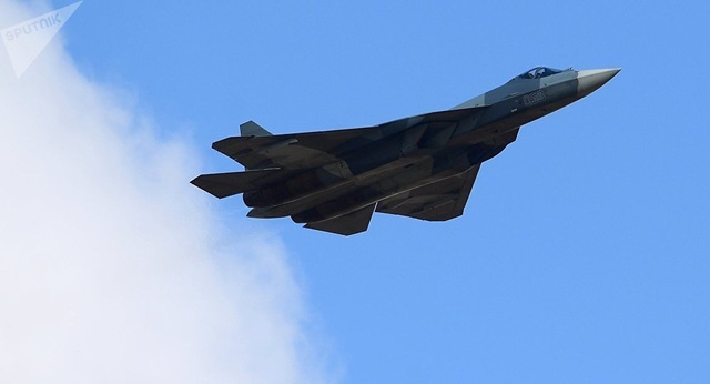 "Bóng ma bầu trời” Su-57 Nga diễn tập phóng tên lửa ngoạn mục