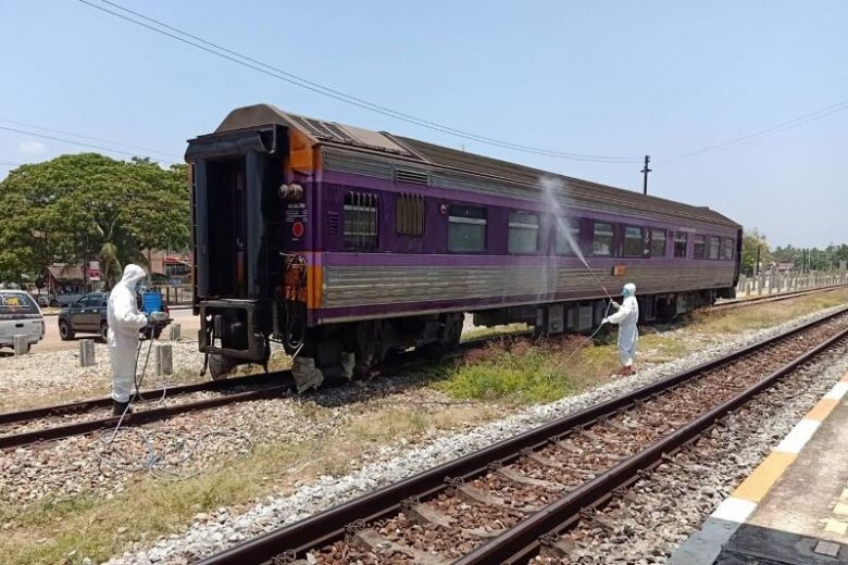 Người đàn ông mắc Covid-19 chết trên tàu hỏa ở Thái Lan