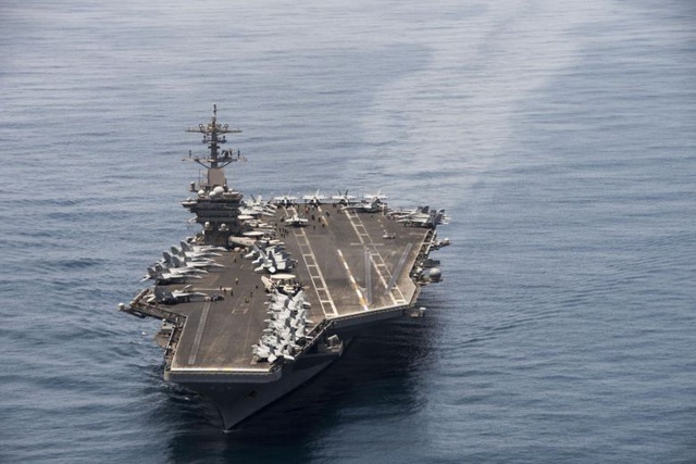Thêm 103 thủy thù tàu sân bay Mỹ mắc Covid-19