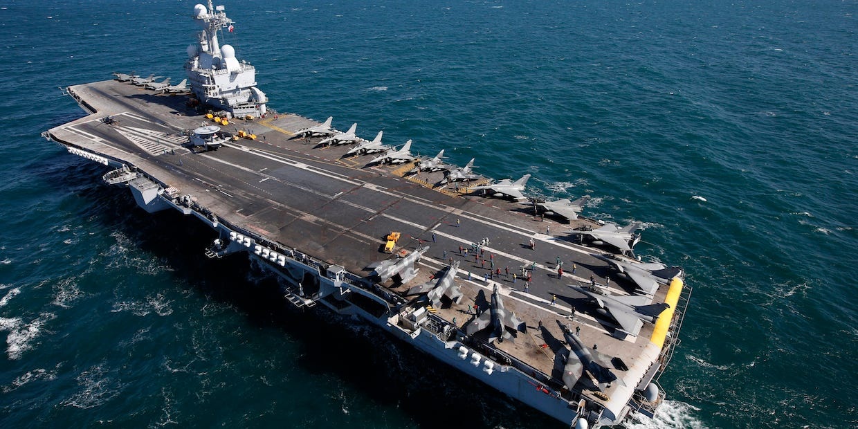 Gần 670 thủy thủ trên tàu sân bay hạt nhân mạnh nhất châu Âu mắc Covid-19