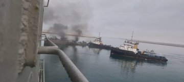 Video vụ tàu chiến Iran bắn nhầm tên lửa vào đồng đội khiến 19 người chết