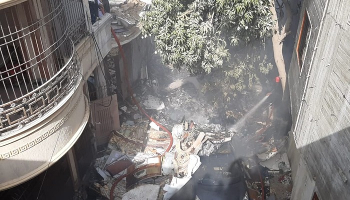 Hiện trường thảm khốc vụ rơi máy bay nghi làm 107 người thiệt mạng