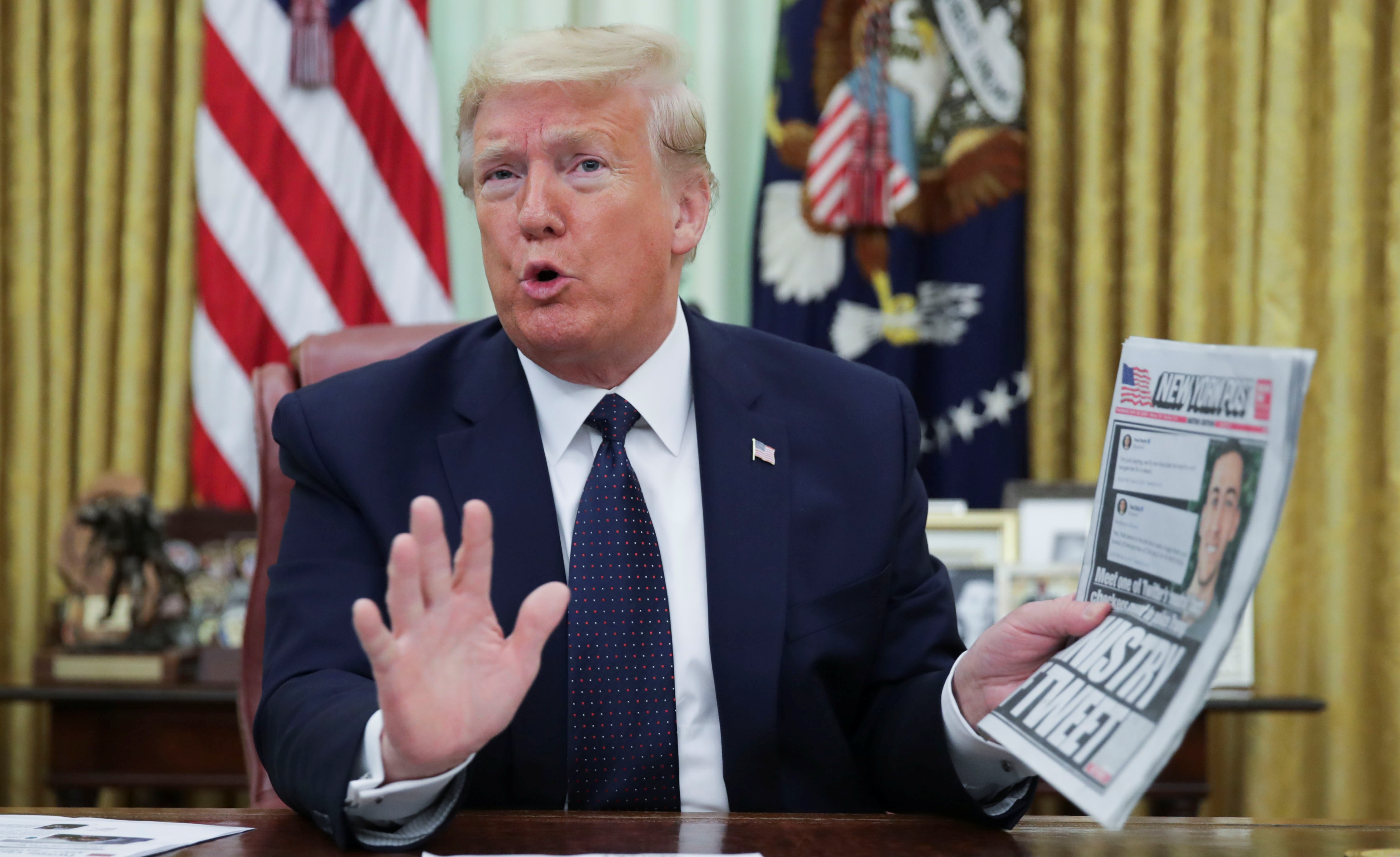 Ông Trump ký sắc lệnh "tuyên chiến" với truyền thông xã hội