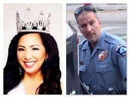 Vợ cựu cảnh sát ghì cổ người da màu muốn ly hôn mà “không cần một đồng”