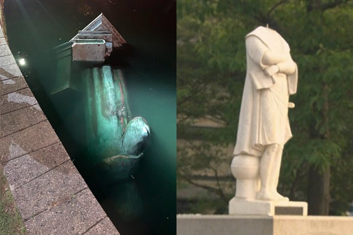 Mỹ tranh cãi nảy lửa việc dỡ bỏ tượng lịch sử "nhạy cảm"