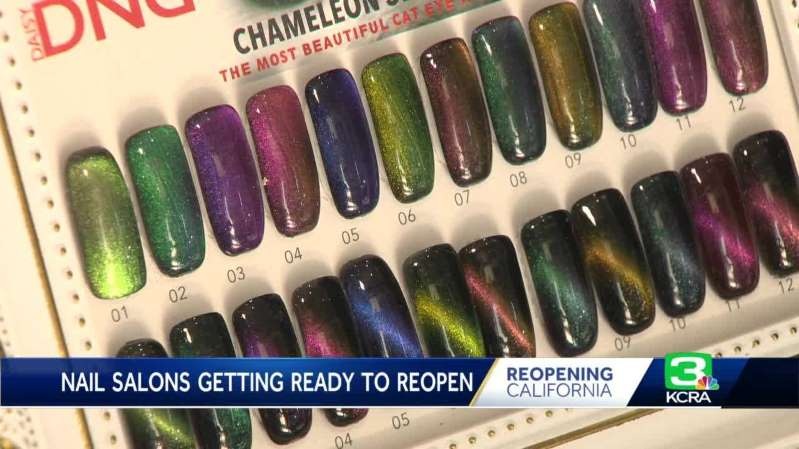 California cho mở cửa lại tiệm nail, chủ tiệm gốc Việt bớt căng thẳng