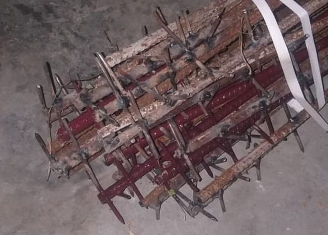 Ảnh nghi là vũ khí Trung Quốc dùng trong ẩu đả gây chết người với Ấn Độ