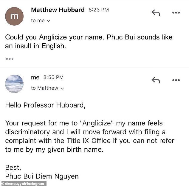 Giáo sư Mỹ xin lỗi vì kỳ thị tên của sinh viên gốc Việt