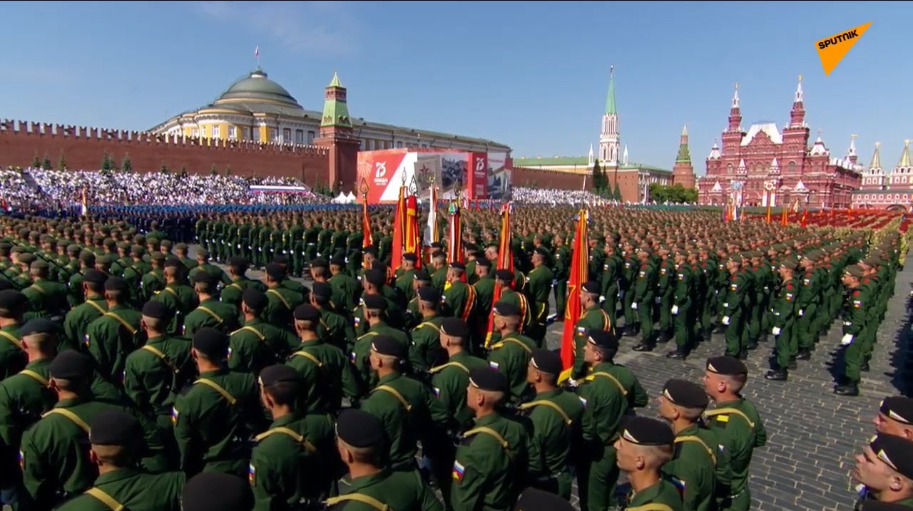 14.000 quân Nga duyệt binh mừng 75 năm chiến thắng phát xít