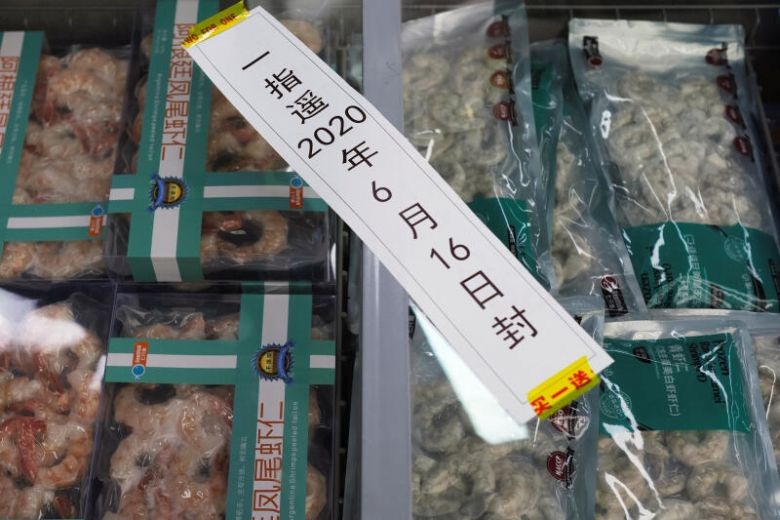 Trung Quốc phát hiện SARS-CoV-2 trên bao bì tôm nhập khẩu - 1 Trung Quốc phát hiện SARS-CoV-2 trên bao bì tôm nhập khẩu