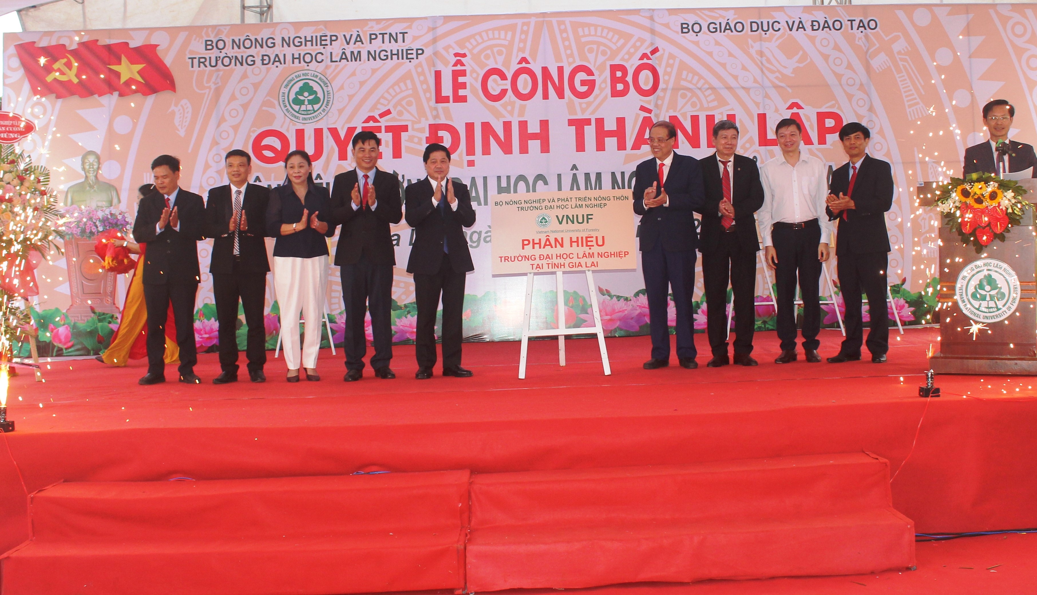Công bố Quyết định thành lập Phân hiệu Đại học Lâm nghiệp tại tỉnh Gia Lai - 2