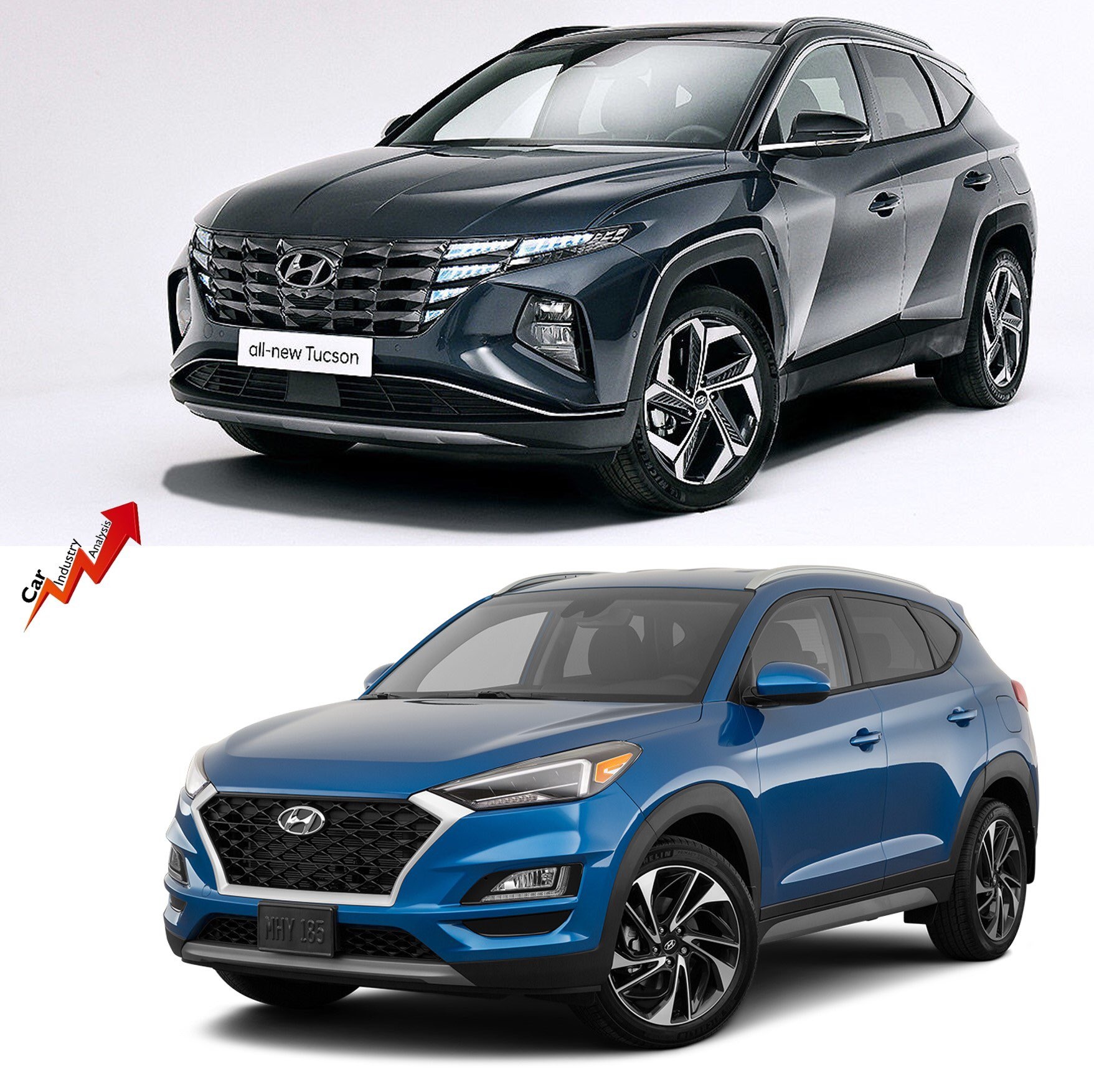 So sánh Hyundai Tucson 2021 với xe đang bán tại Việt Nam: lột xác toàn ...