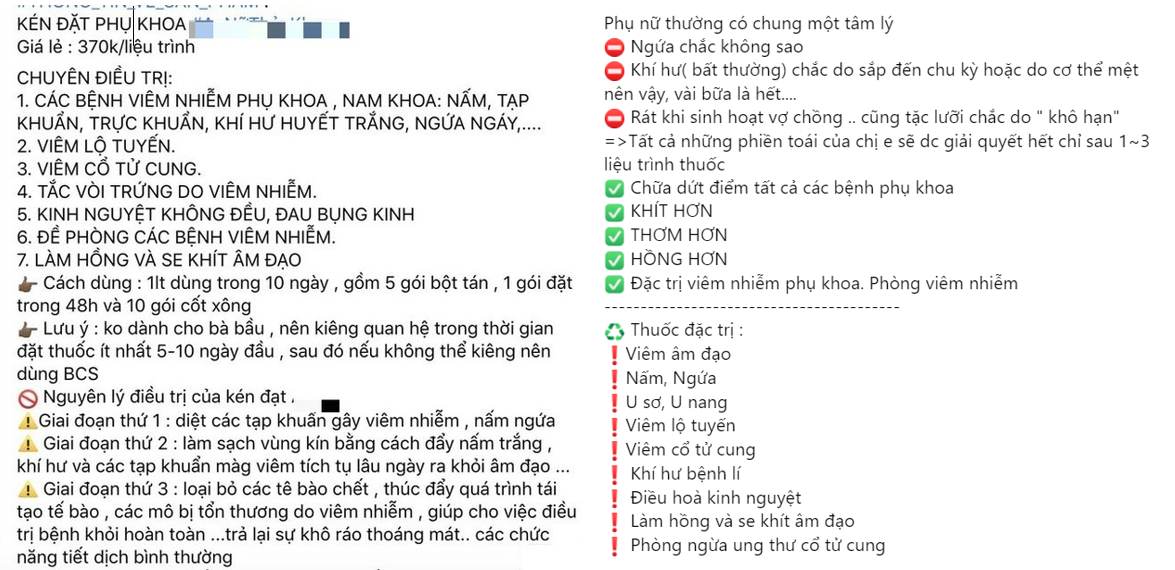 Kén đặt phụ khoa được quảng cáo như thần dược: Nhận định từ chuyên gia - 2