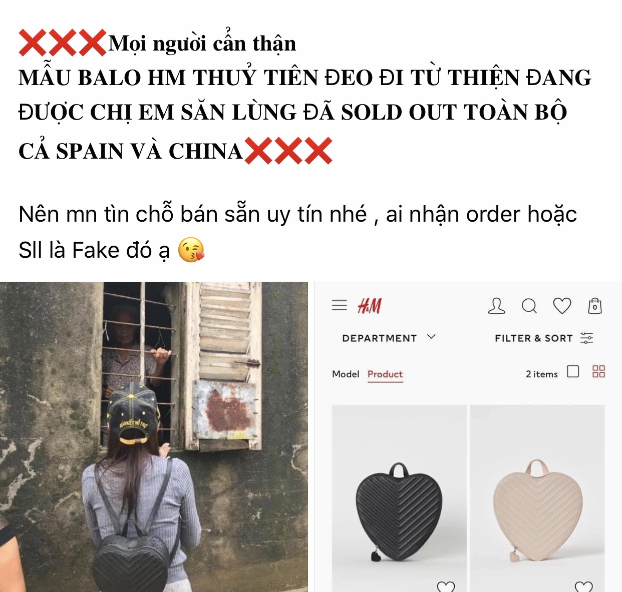 Dân mạng thích thú, đổ xô đi mua balo trái tim giống ca sĩ Thủy Tiên - 3